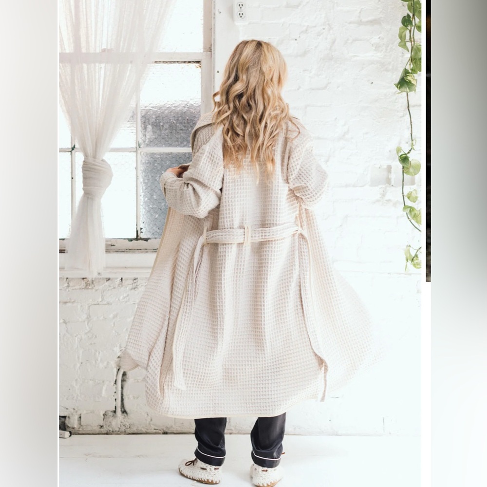 Tofino towel waffle robe